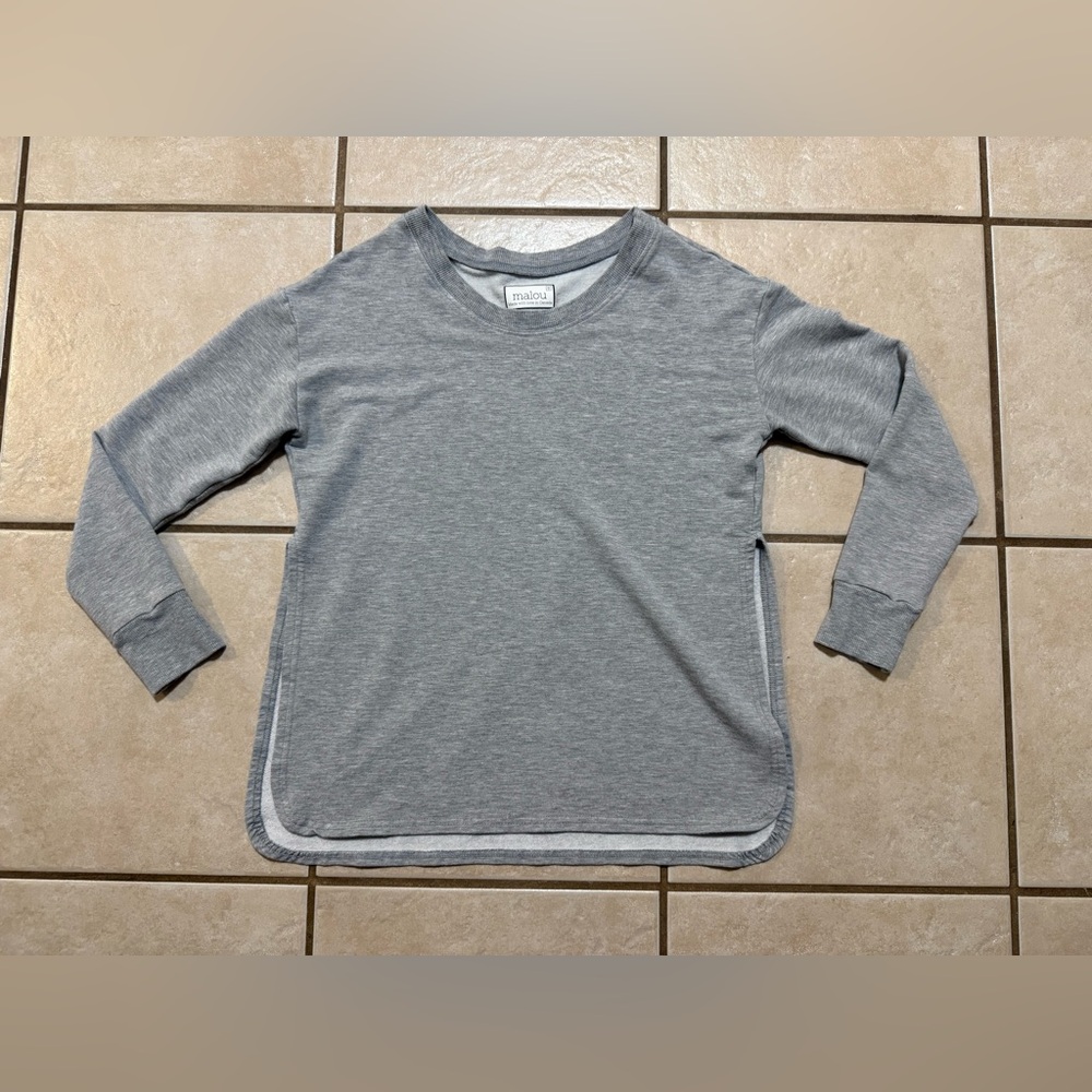 Malou Made in Canada Long Sleeve Top Sz 0